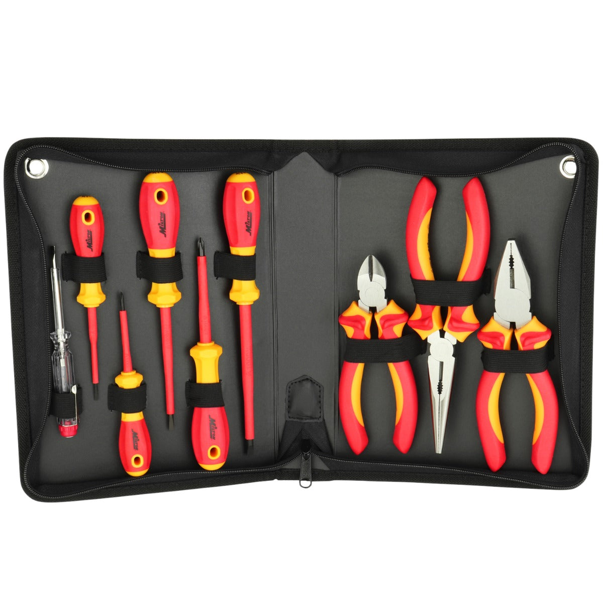 Milton® 9-Piece Insulated Pliers and Screwdrivers Tool Set, Rated 1000V  (EV01)